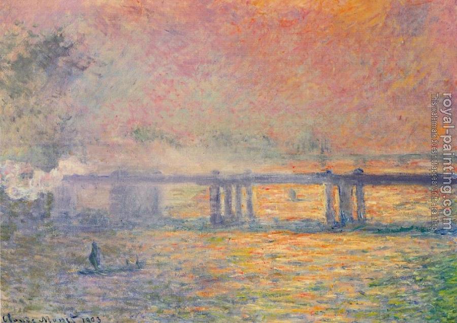 Claude Oscar Monet : Charing Cross Bridge II